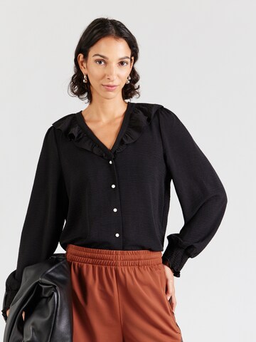 Camicia da donna 'ONLMETTE' di ONLY in nero: frontale