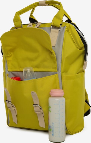 BagMori Rucksack in Gelb