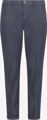 MAC Pleated Pants in Blue: front