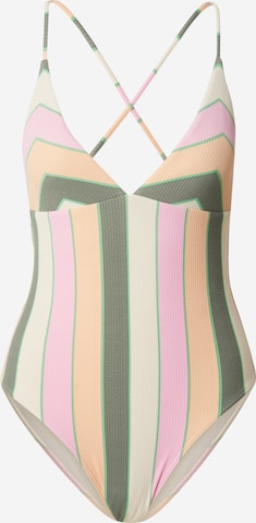 ROXY Bustier Badeanzug 'VISTA' in Mischfarben: predná strana