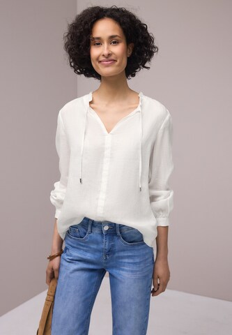 STREET ONE Bluse in Weiß: Vorderseite