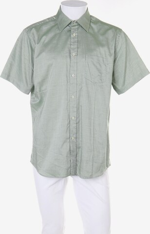 YVES GERARD Button Up Shirt in L in Green: front