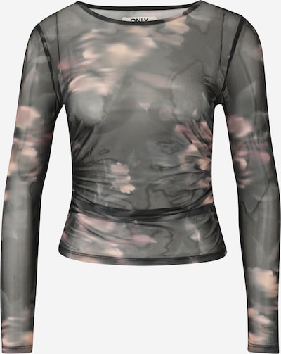 Only Petite Majica 'ONLKAYA' u antracit siva / pastelno ljubičasta, Pregled proizvoda