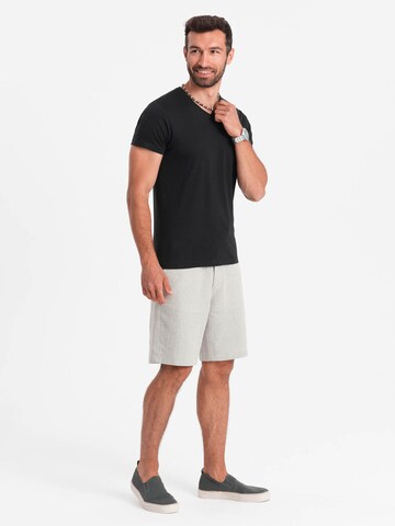 T-Shirt Ombre en noir