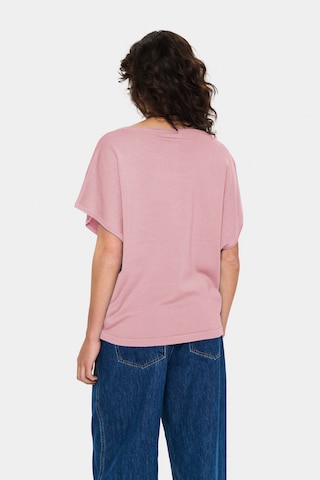 SAINT TROPEZ Pullover 'Mila' in Pink