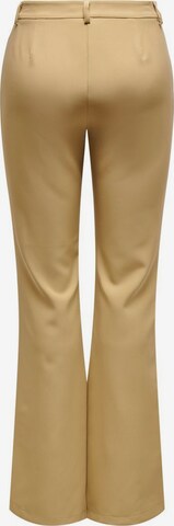 ONLY Bootcut Hose in Beige
