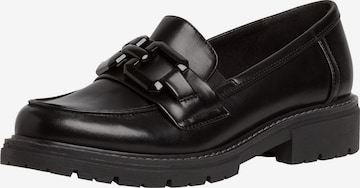 juoda JANA Loaferai: priekis