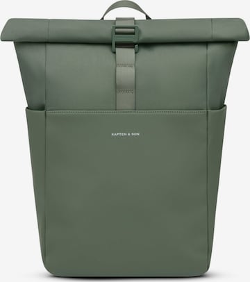 Kapten & Son Rucksack 'Lund Basic' in Grün: Vorderseite