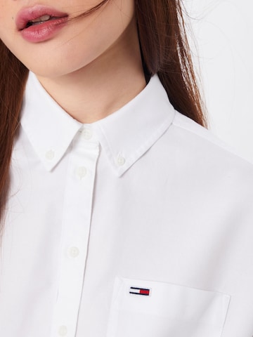 Tommy Jeans Bluza | bela barva