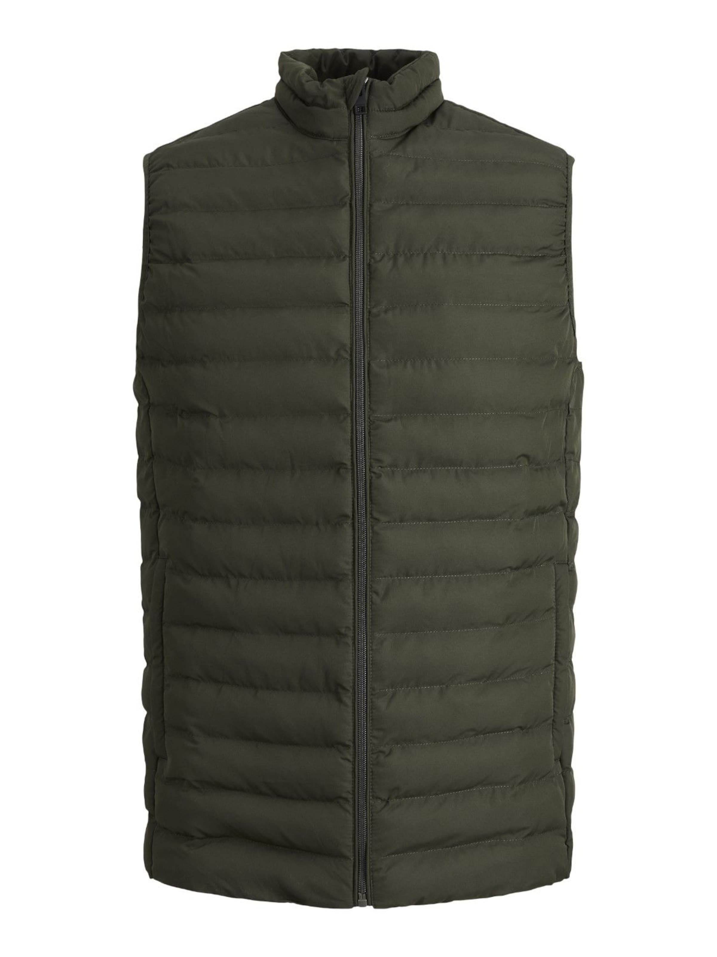 Jacks & Jones Weste‌‌‌‌‌‌ in Grün: Vorderseite