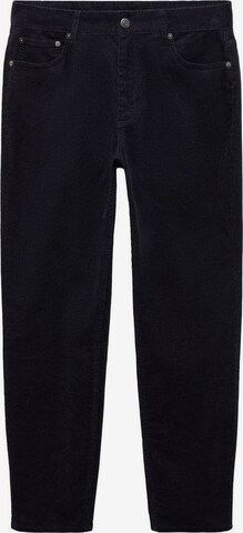 MANGO MAN Slim fit Pants 'perseo' in Blue: front