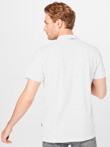 BLEND Poloshirt in Weiß