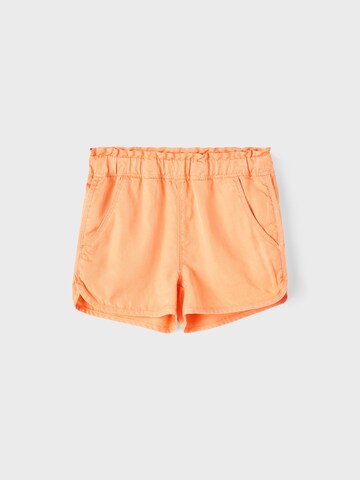 NAME IT Regular Shorts 'Becky Tindas' in Orange