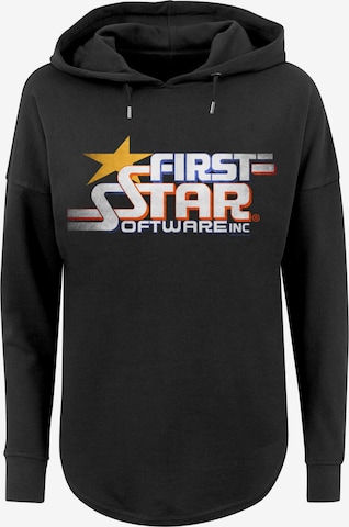 F4NT4STIC Sweatshirt in Black: front