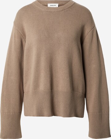 modström - Pullover 'Corbin' em bege: frente