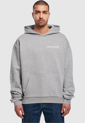 MT Upscale Sweatshirt 'NY Taxi' in Grey: front