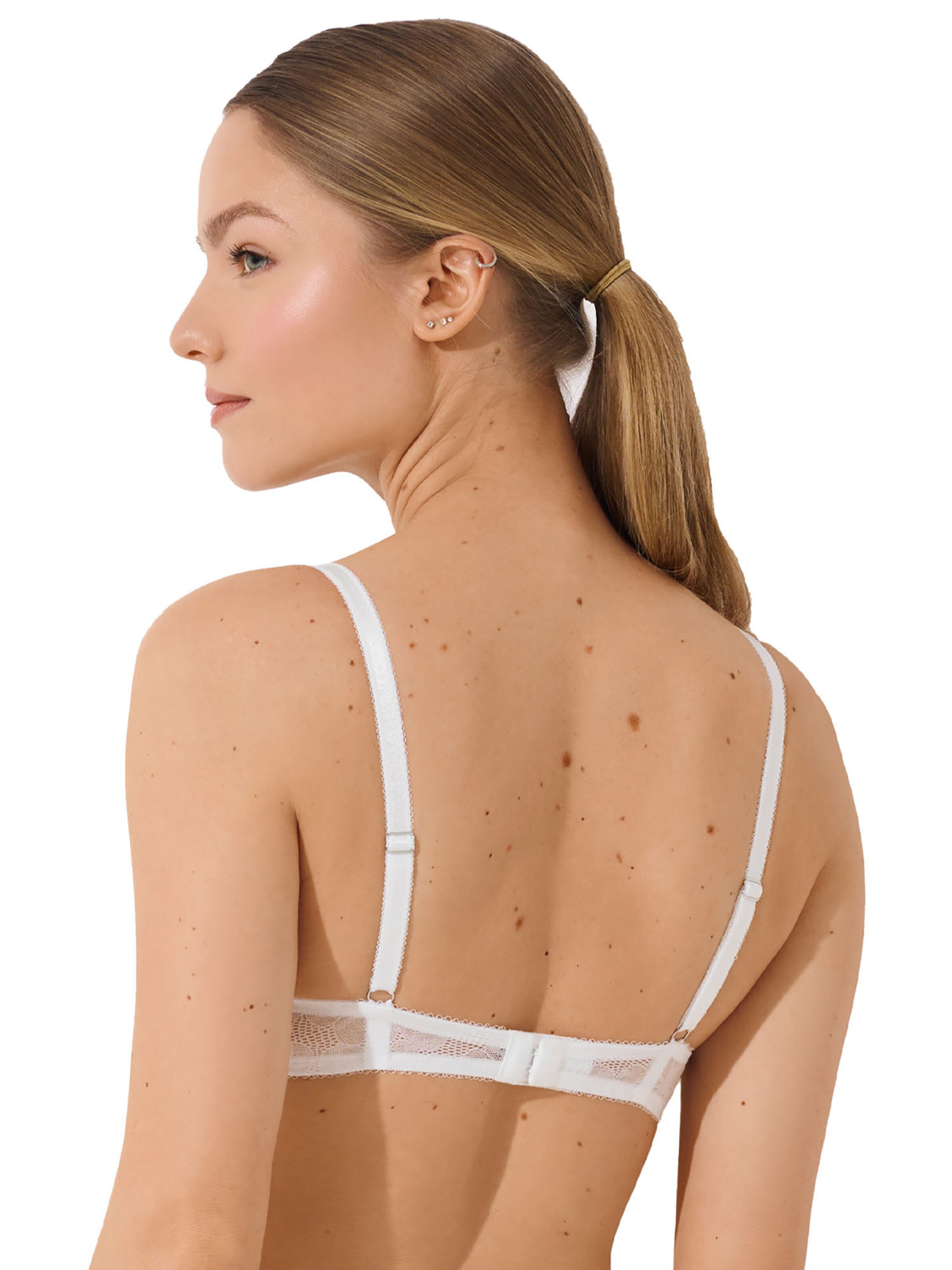 Lisca Push-up Bra 'Evelyn' in White