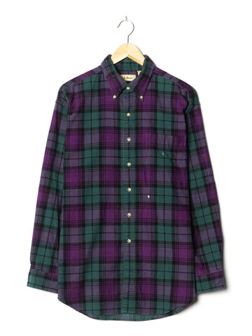 L.L.Bean Button Up Shirt in L-XL in Purple: front