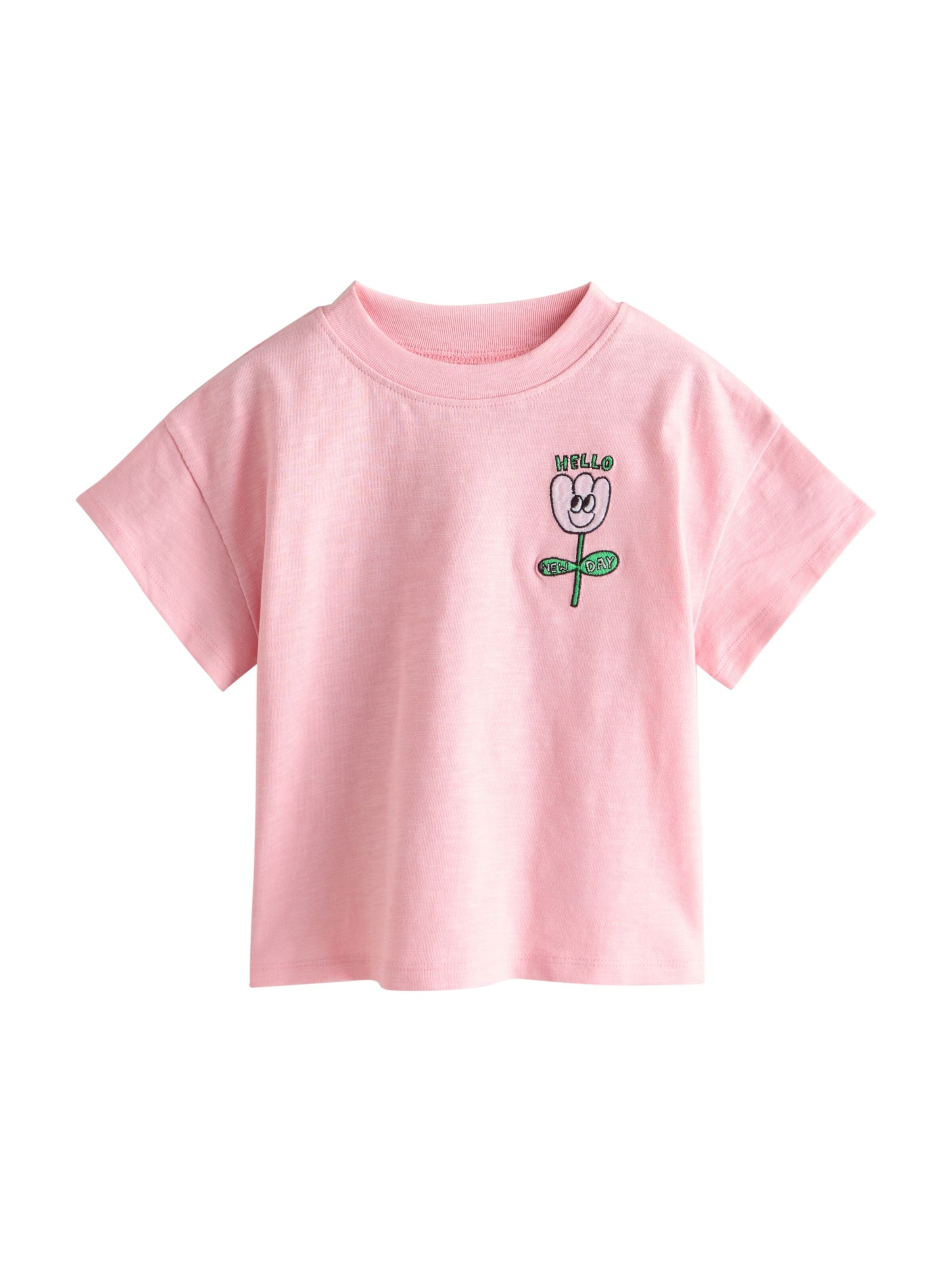 Next Shirt in Roze: voorkant