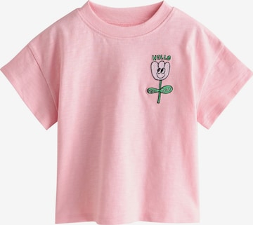 Next Shirt in Roze: voorkant