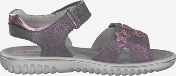SUPERFIT Sandale 'Sparkle' in Grau