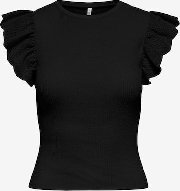 ONLY Trui 'ONLSia' in Zwart: voorkant