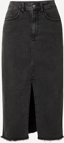 ABOUT YOU Damen - Röcke 'Kim Skirt' in Schwarz: predná strana