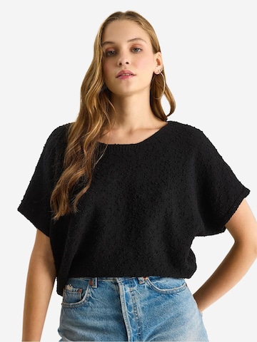 Maglietta di Bianco Lucci in nero