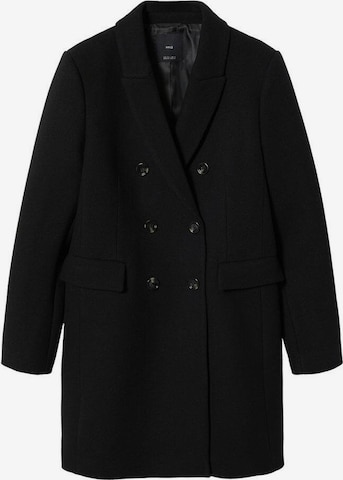 MANGO Between-Seasons Coat 'dali' in Black: front