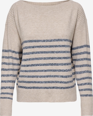 ONLY Sweater 'ONLGlory' in Beige: front
