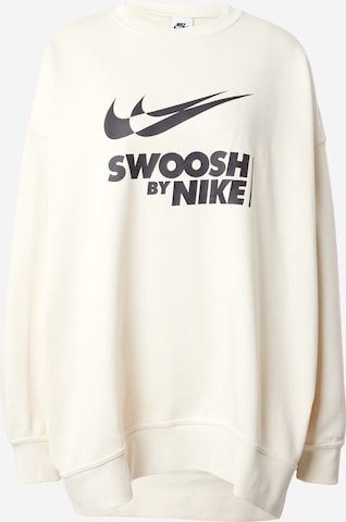 Sweat-shirt Nike Sportswear en blanc : devant