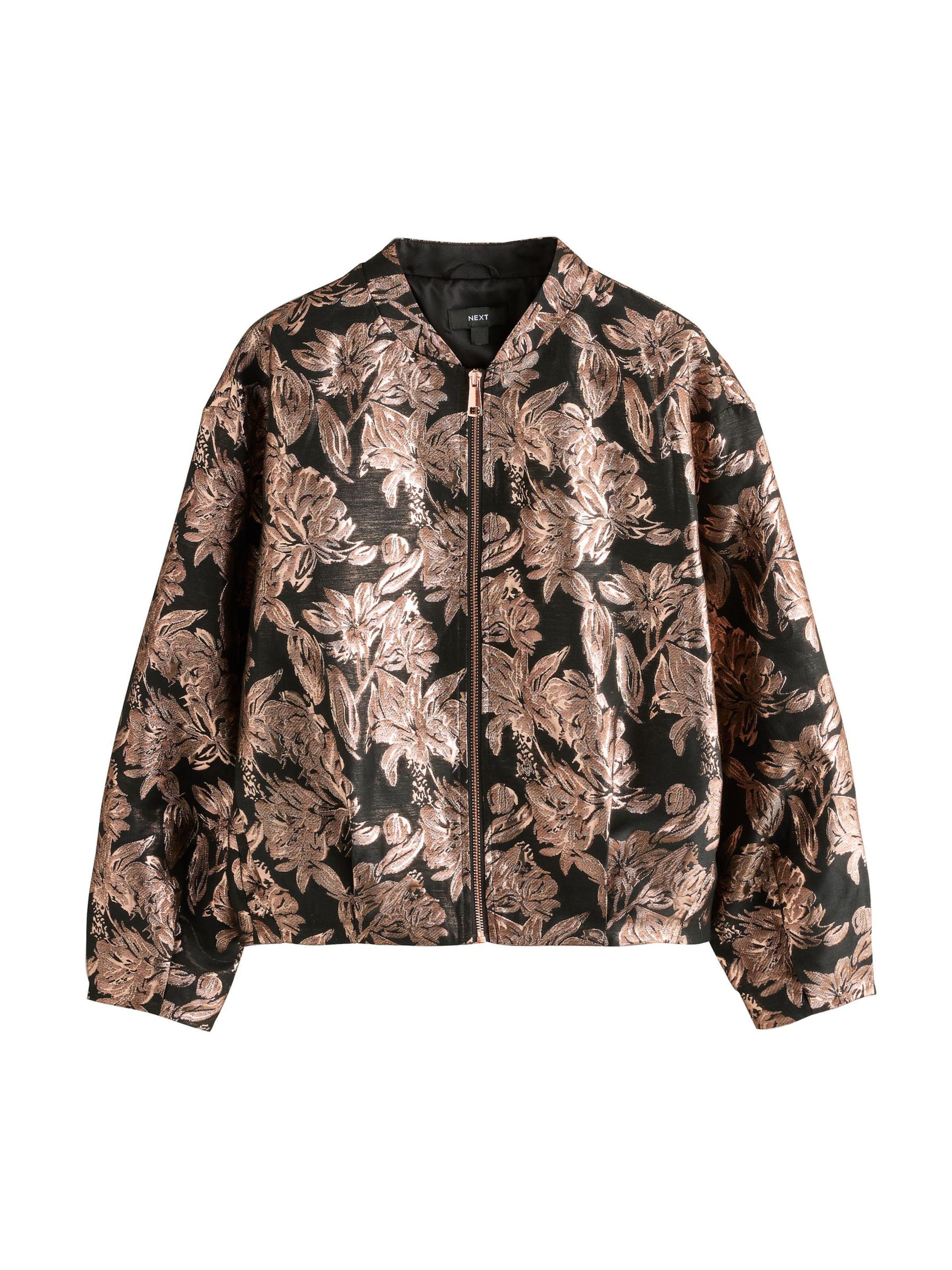 Next Φθινοπωρινό και ανοιξιάτικο μπουφάν σε χρυσό: μπροστά