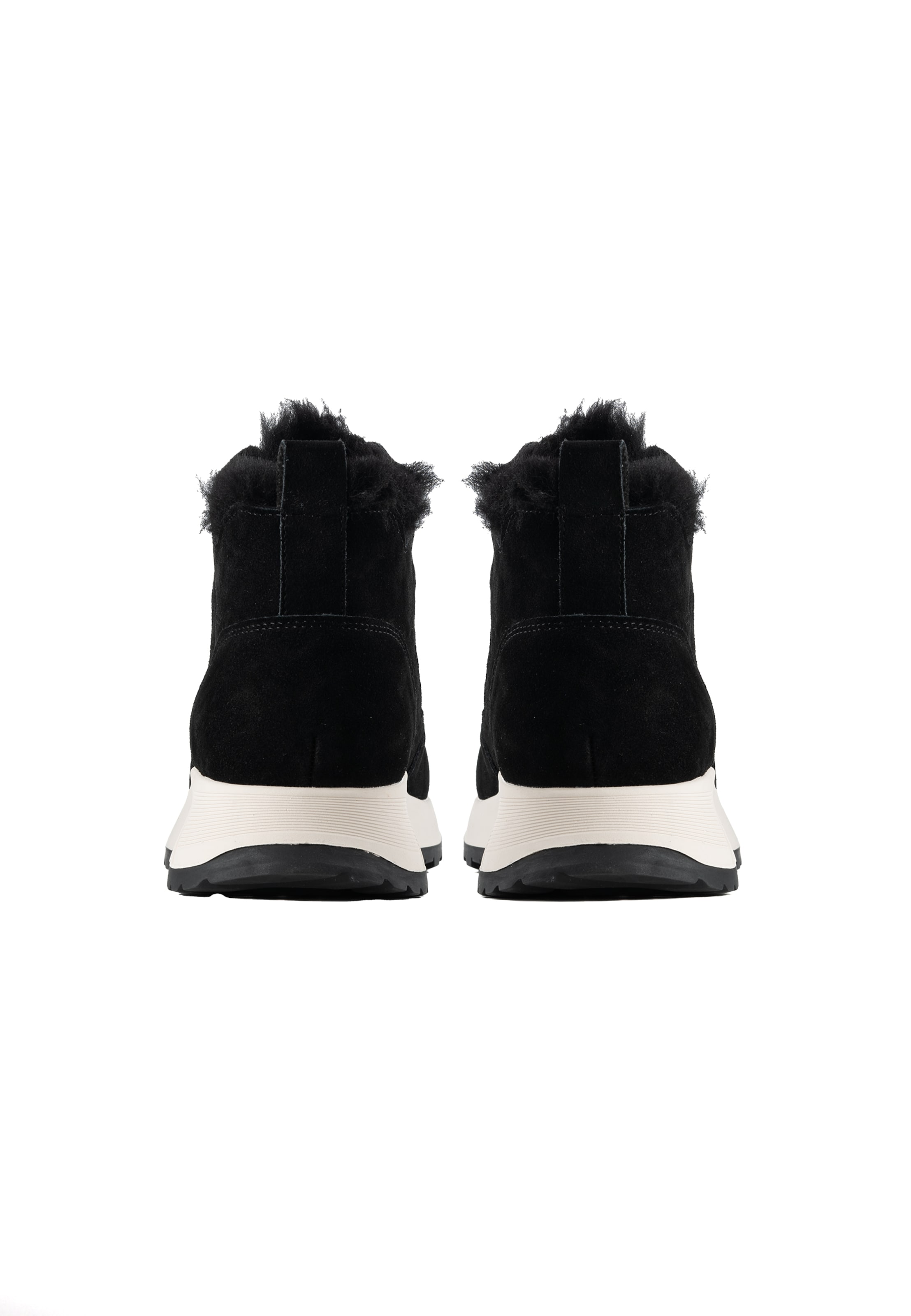 CESARE GASPARI Schnürstiefelette in Schwarz