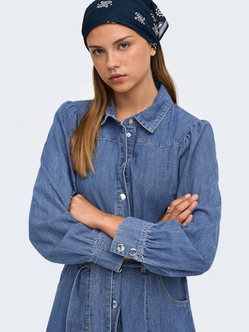 ONLY - Vestido camisero 'ONLCARO' en azul
