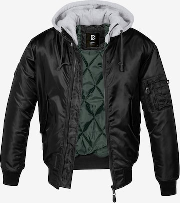 Veste d’hiver Brandit en noir : devant