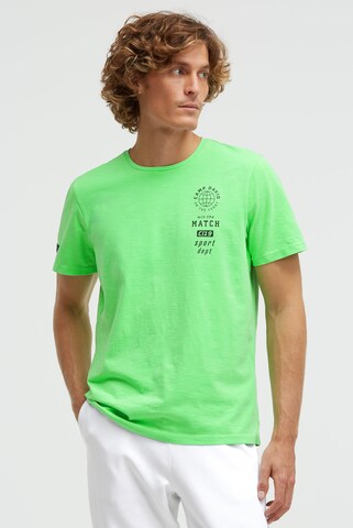CAMP DAVID Shirt in Green: front