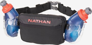 NATHAN Athletic Fanny Pack 'TRAIL MIX PLUS 3.0' in Black: front