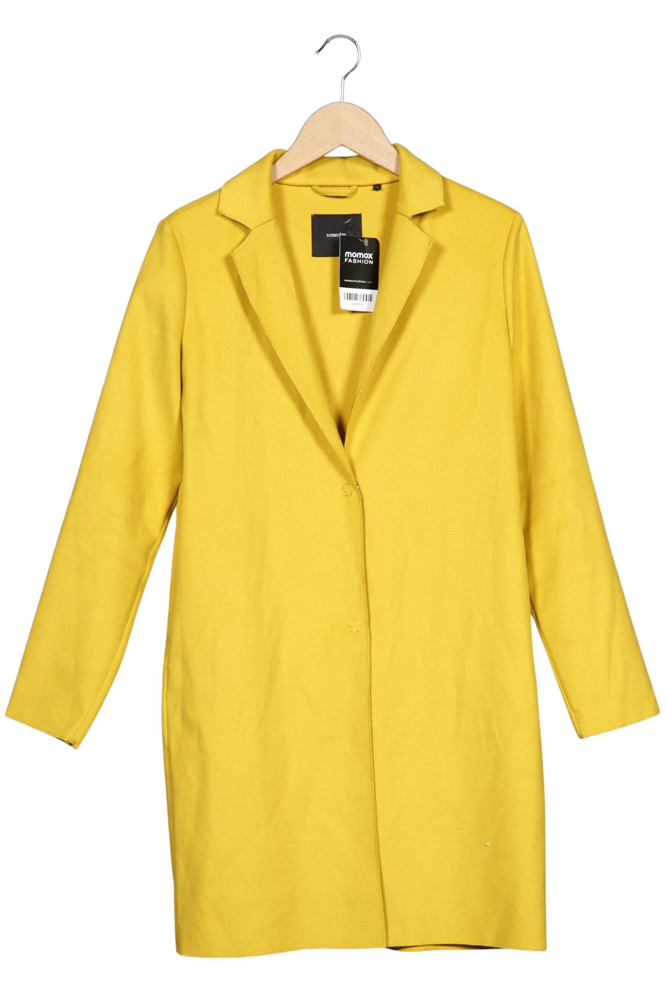 Someday Jacket & Coat in S in Yellow: front