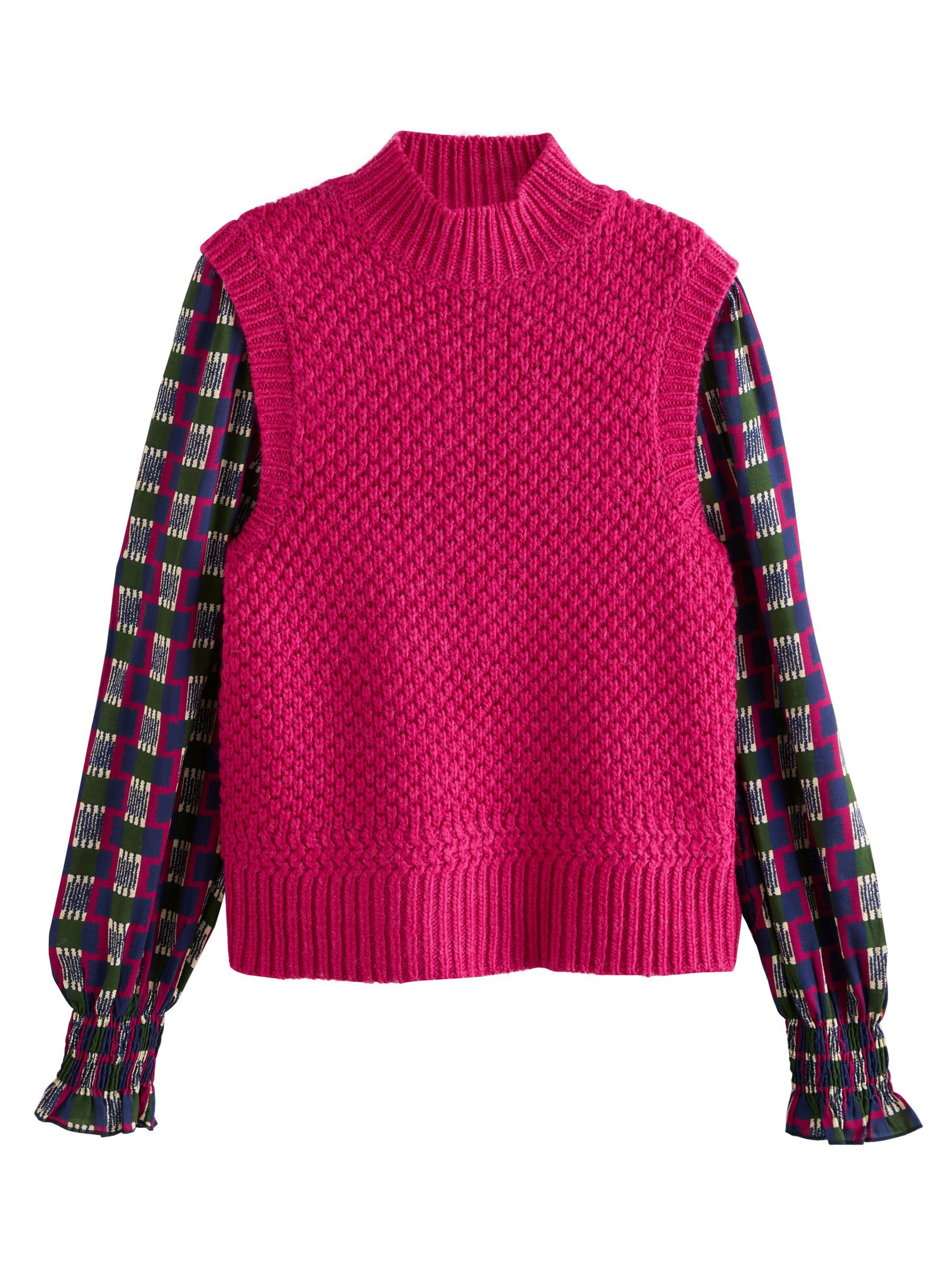 rožinė Next Megztinis: priekis