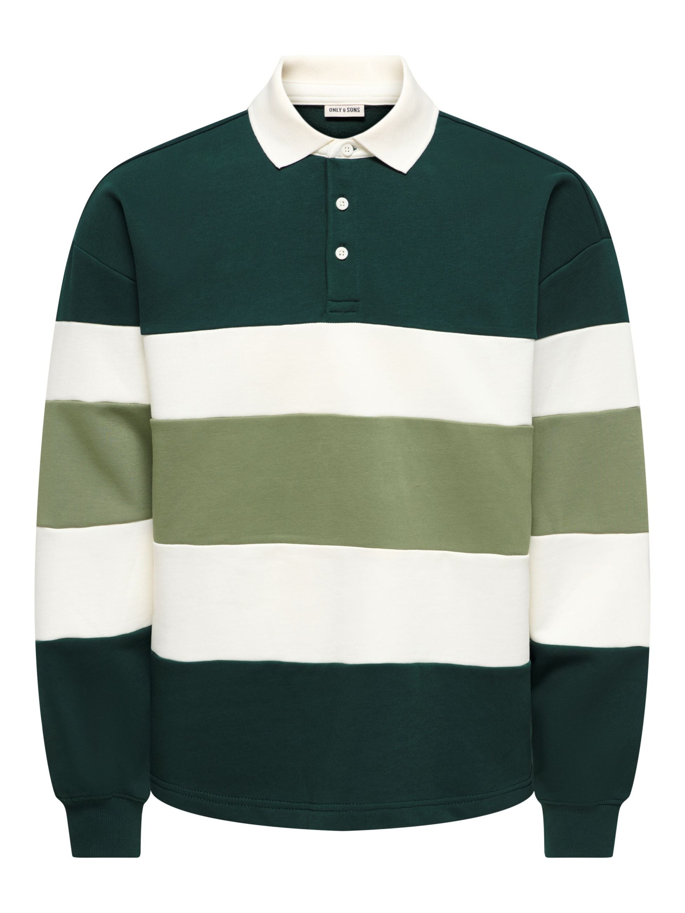 Only & Sons Sweatshirt 'Maglieria'‌‌‌‌‌ in Grün: Vorderseite