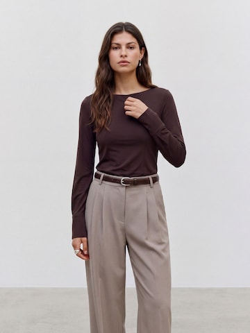 Camicia da donna 'AWDixie' di VERO MODA in marrone: frontale