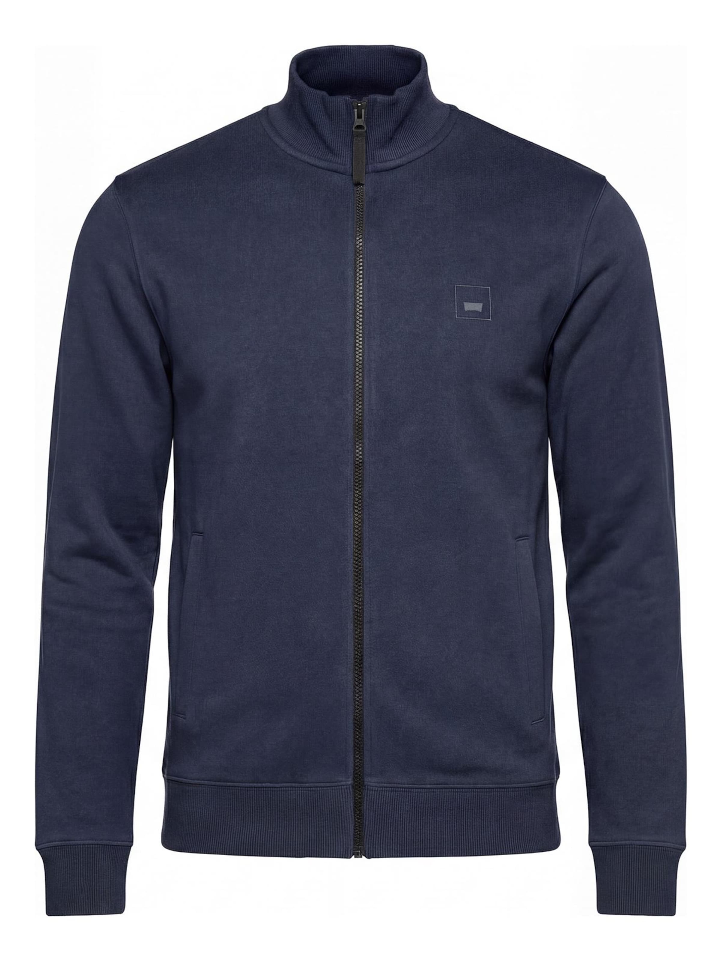 Carrera Jeans Sweatshirt 'Full Zip' in Blue