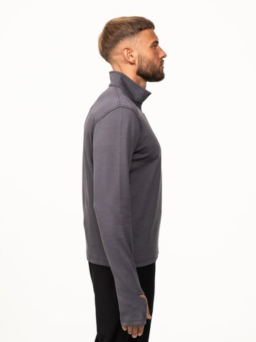 saved lab Funktionsshirt 'SL-161 Quarter Zip Anthracite'‌‌‌‌‌‌ in Grau