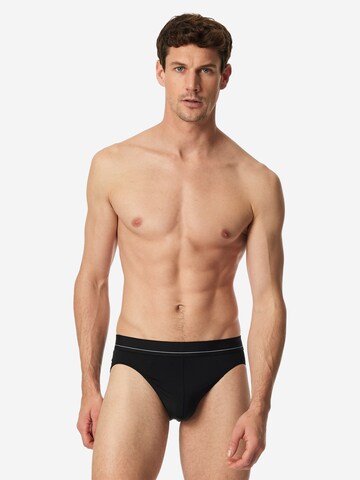 SCHIESSER Slip 'Pure Micro'‌‌ in Schwarz: Vorderseite