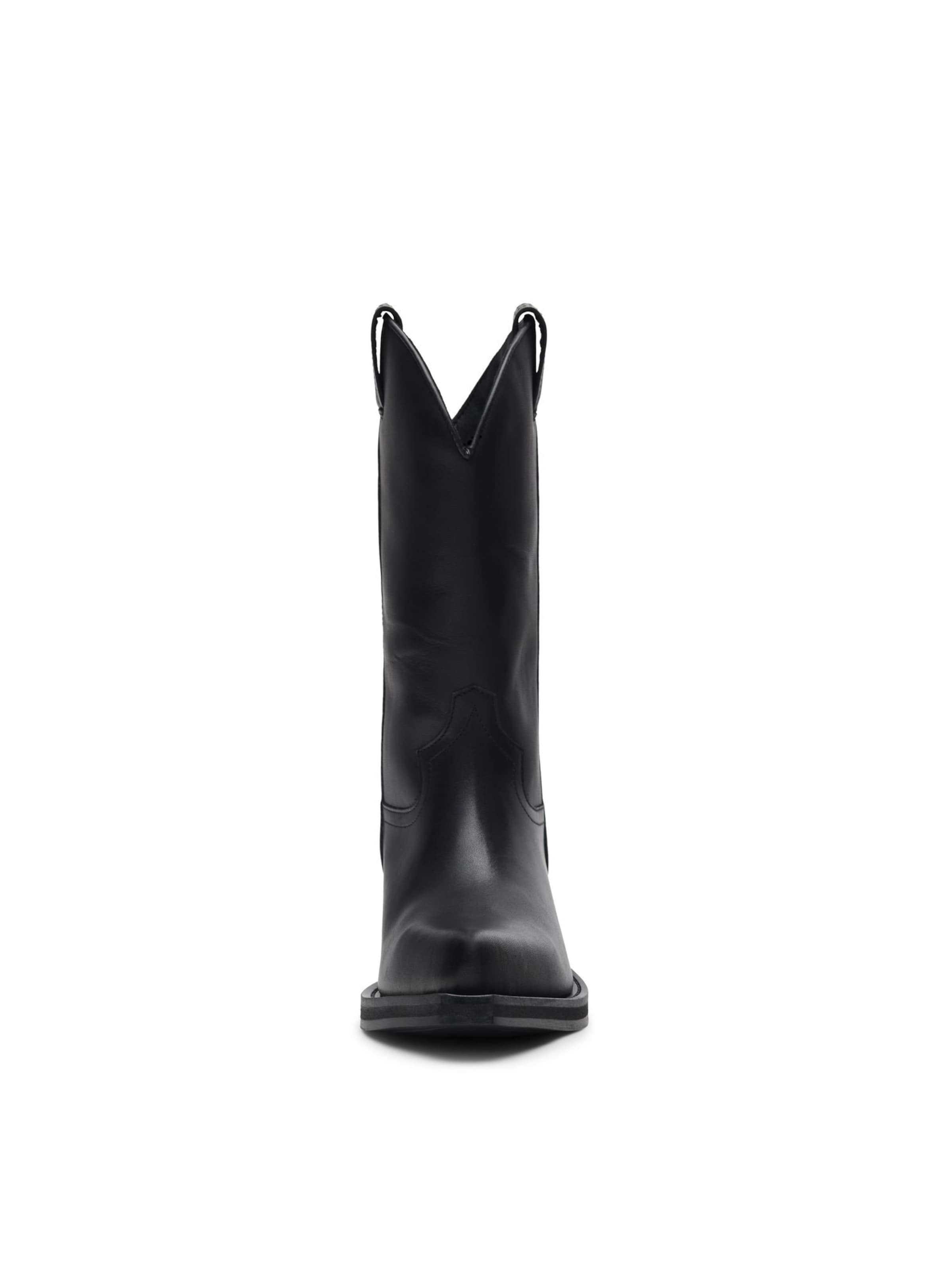 Bottes de cowboy SACHA en noir