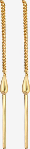 ELLI PREMIUM Ohrringe Ear Chain, Tropfen in Gold
