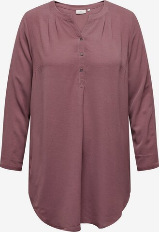 ONLY Carmakoma Blouse in Roze: voorkant