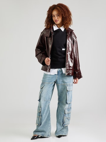 KARL LAGERFELD JEANS Tréning póló - fekete