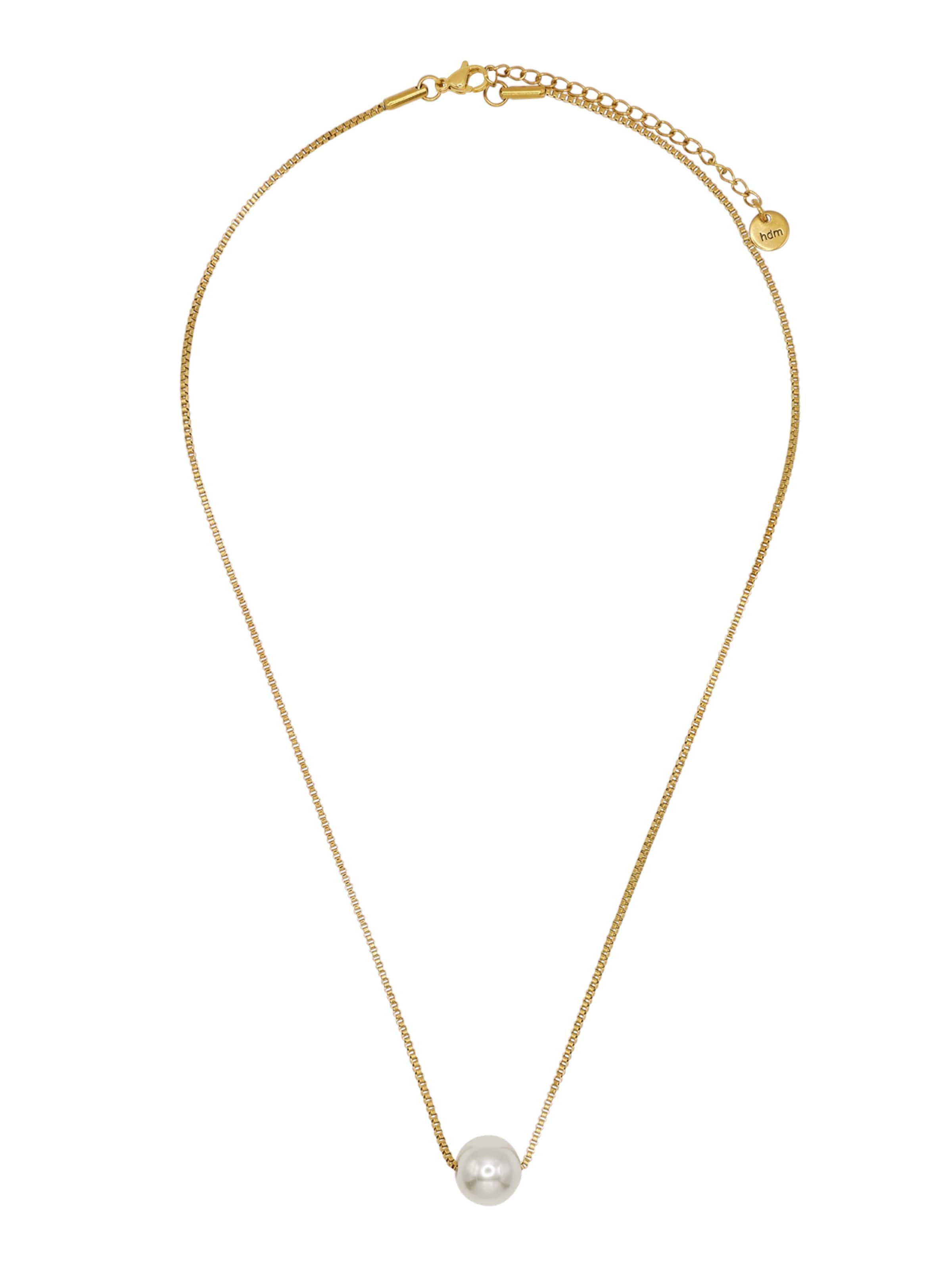 Heideman Kette 'Irena' in gold / perlweiß, Produktansicht