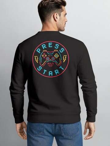Neverless Sweatshirt 'Gamer' in Black